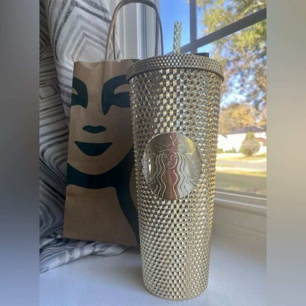 Starbucks Metallic Gold Tumbler